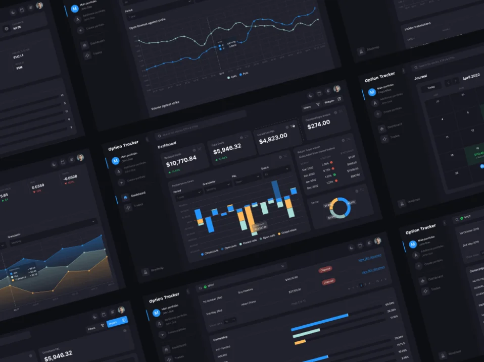 Option Tracker: Trading Platform Redesign with a Red Dot Award and –20% Bounce Rate - Photo