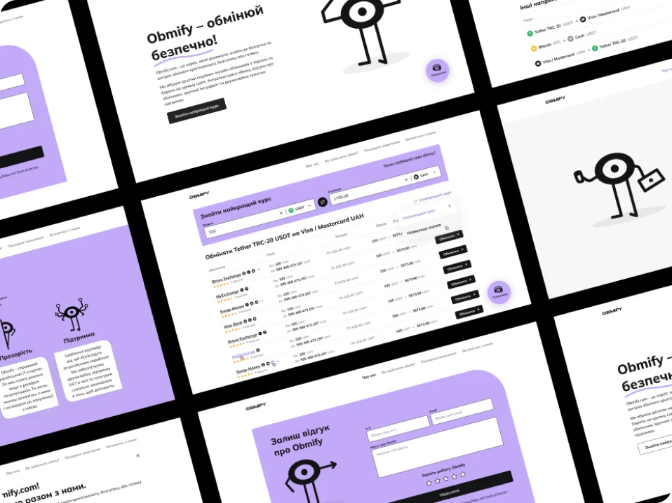 Obmify: Crypto Exchange Platform with +35% Conversion Growth, 307K+ Users and a 4.8★ Rating Obmify: Crypto Exchange Platform with +35% Conversion Growth, 307K+ Users and a 4.8★ Rating - Photo