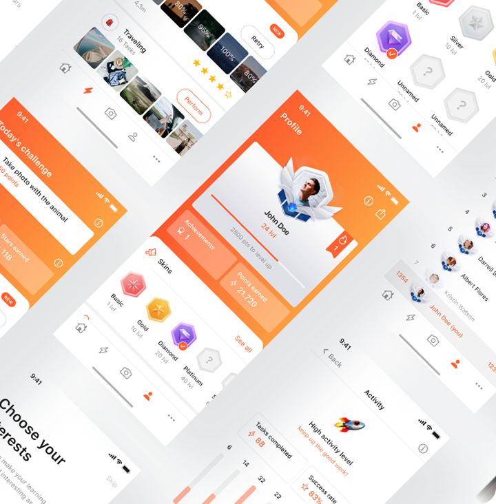 Services - mobile screens Picklang