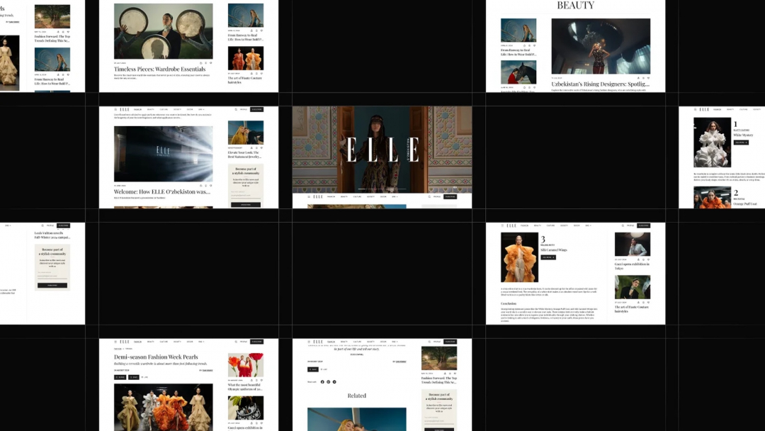 ELLE Uzbekistan’s launched in just over 2 months, and still actively operating 20+ months later.