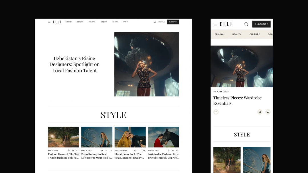 ELLE Uzbekistan’s launched in just over 2 months, and still actively operating 20+ months later.