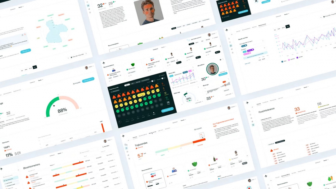 End-to-end UX/UI design for a 4.5★ Trustpilot-rated healthcare product with industry awards
