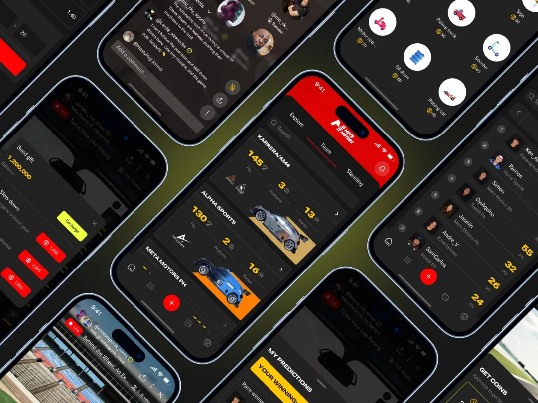 MetaMotors: E-sports Racing App with 1,200+ Engaged Users, a 3K+ Community and 18,000 km Cross-Continent Racing MetaMotors: E-sports Racing App with 1,200+ Engaged Users, a 3K+ Community and 18,000 km Cross-Continent Racing - Photo