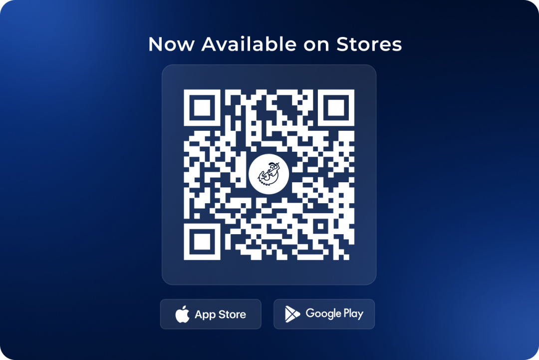 "Now Available on Stores" banner with a CadmosPay download QR code and App Store and Google Play buttons