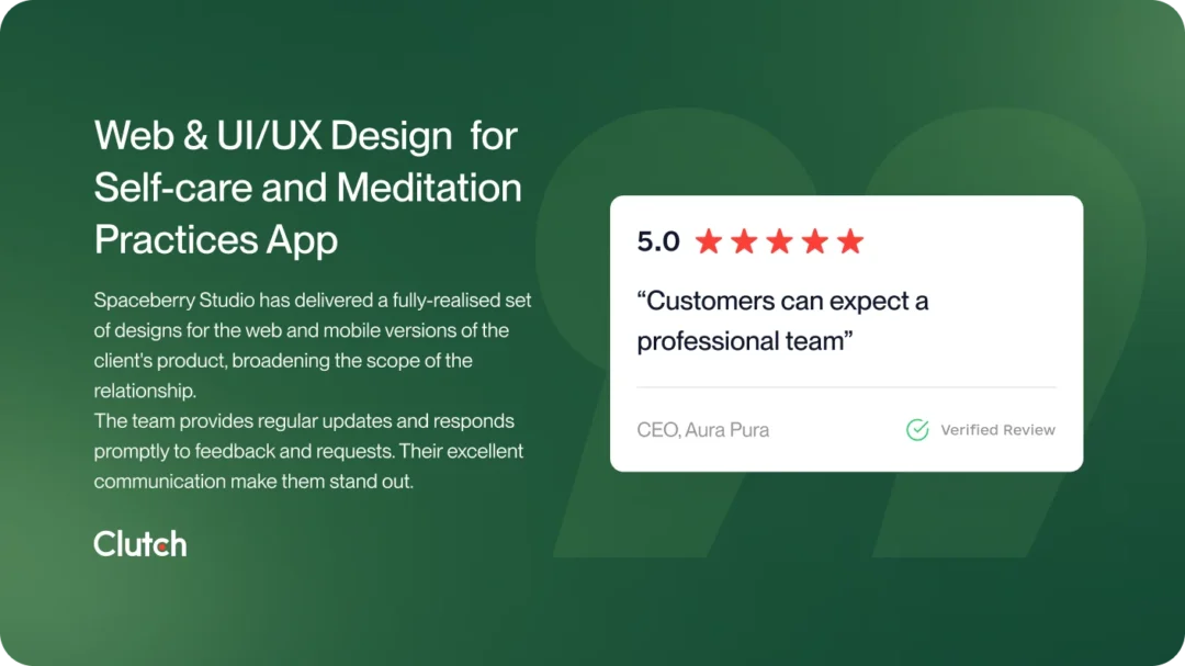 Aura Pura client feedback