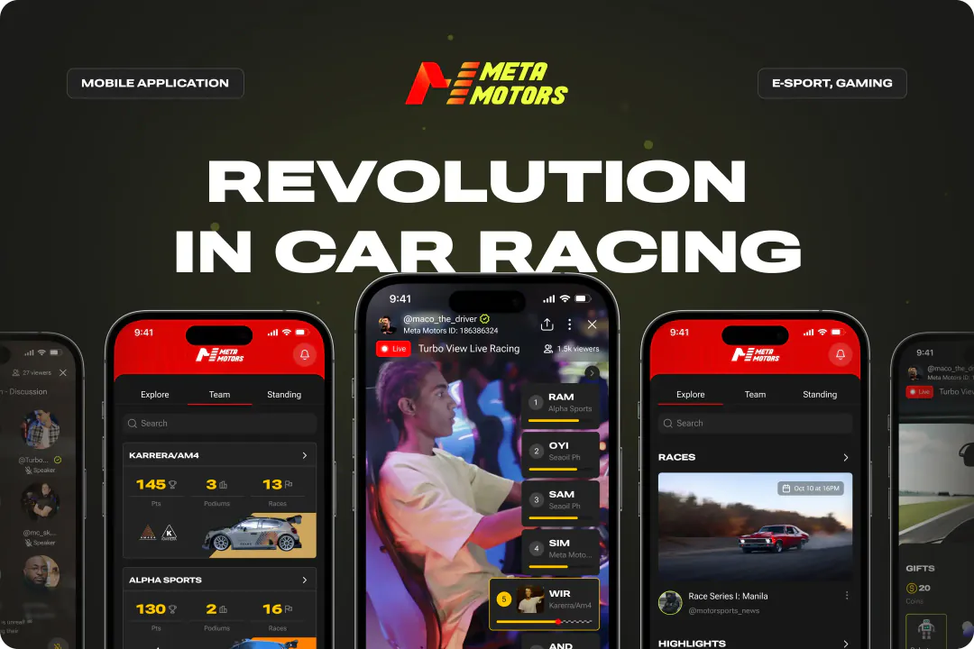 MetaMotors: App Launched with 1,200+ engaged users and live on App Store & Google Play — case study cover