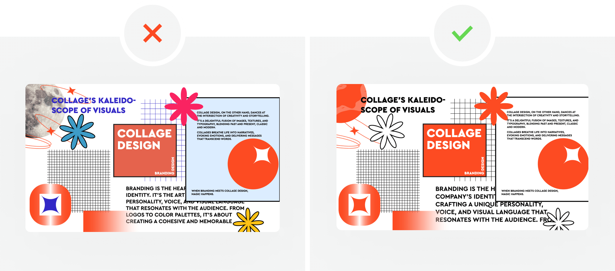 Collage as a branding trend in 2024