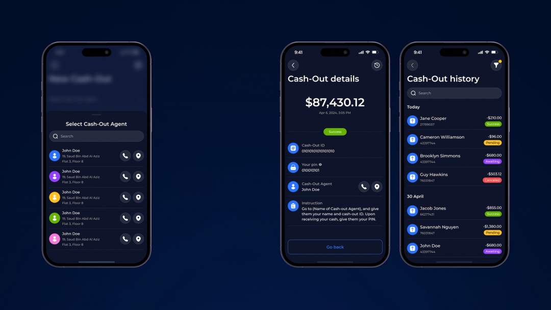 Cadmos Pay – Decentralized Finance App: Case Study Home - image 21