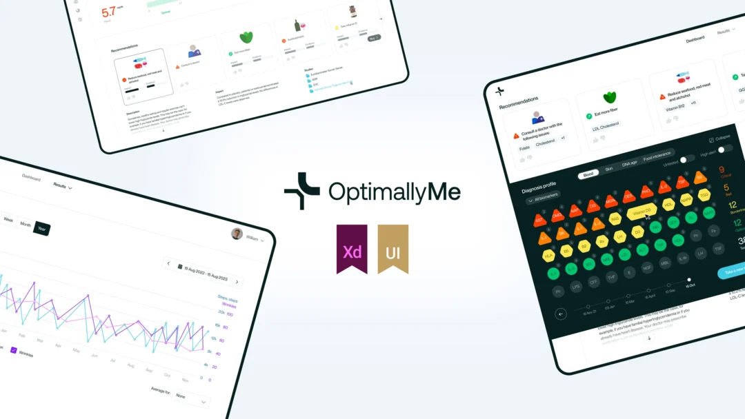 End-to-end UX/UI design for a 4.5★ Trustpilot-rated healthcare product with industry awards: Case Study 1-2