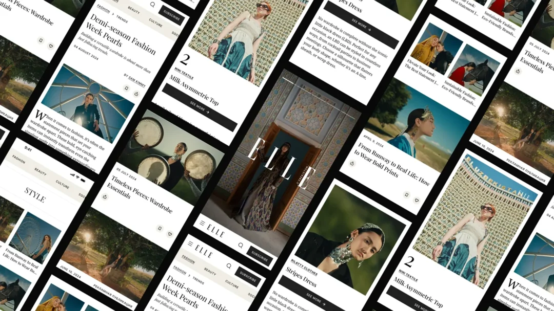 ELLE Uzbekistan’s launched in just over 2 months, and still actively operating 20+ months later. : Case Study 3