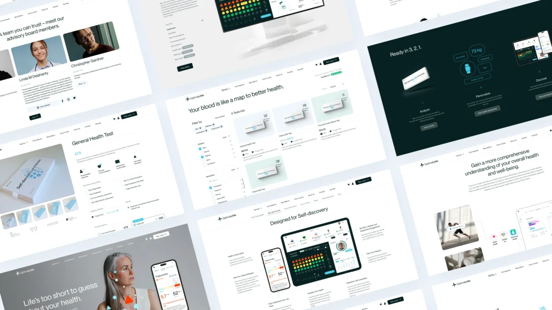 End-to-end UX/UI design for a 4.5★ Trustpilot-rated healthcare product with industry awards: Case Study 5copy