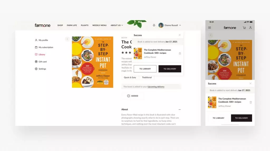 Farm.One – web app for a high-tech vertical farm 10 - зображення 10