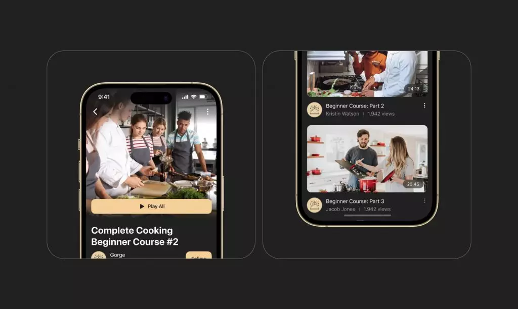Gorge – live-streaming food application 8 - зображення 8