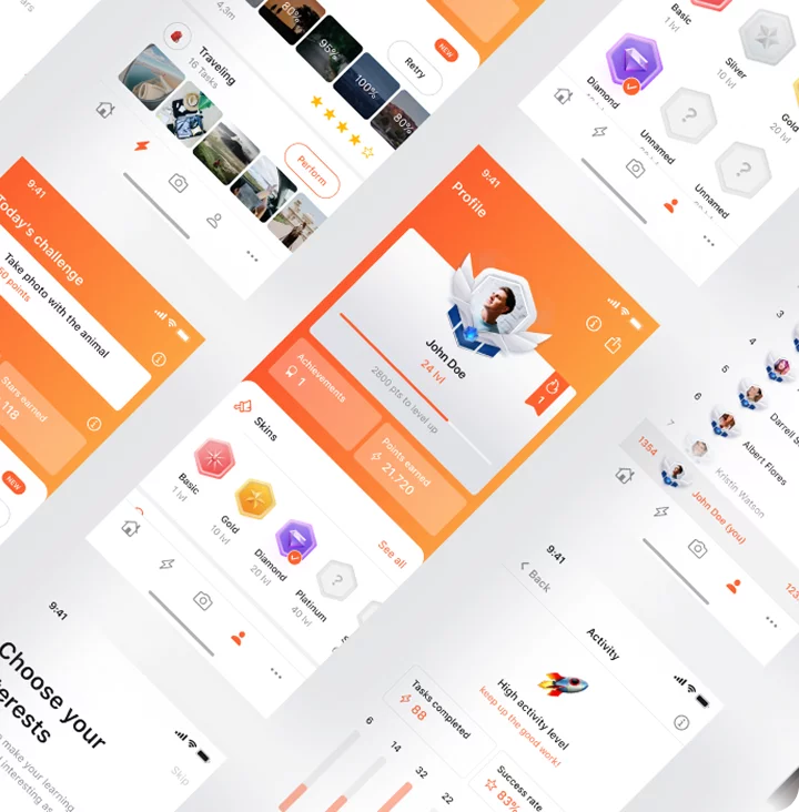 Services - mobile screens Picklang